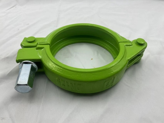 Xe tải gắn máy bơm bê tông Phụ tùng xe tải Thép carbon 5 inch Kẹp ống