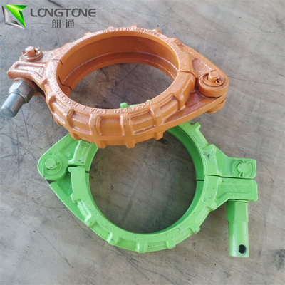 Máy bơm bê tông DN125 Ống nối ống 4 inch Kẹp chụp bằng thép