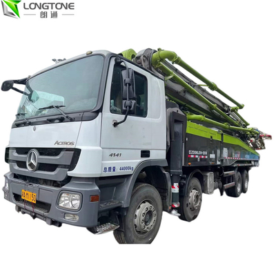 Máy bơm dòng bê tông đã qua sử dụng cũ Xe tải S van 4 trục 49X-6RZ