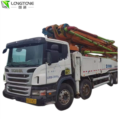 56X-6RZ Máy bơm bê tông được sử dụng gắn trên xe tải 45,8m cho kỹ thuật xây dựng