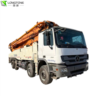 Máy bơm bê tông đã qua sử dụng của SANY Xe bơm bê tông 56M cũ