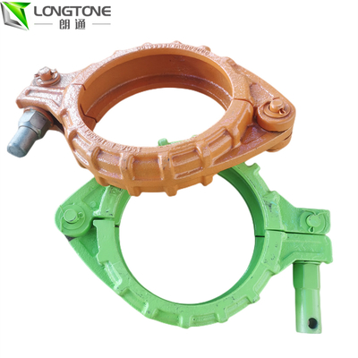 Máy bơm bê tông tùy chỉnh Kẹp khớp nối Snap 220 Bar Bề mặt sơn