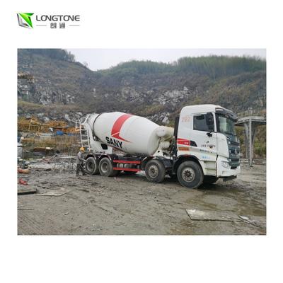 Thùng trộn 10m3 Máy trộn xi măng Hino 700 Xe trộn bê tông đã qua sử dụng