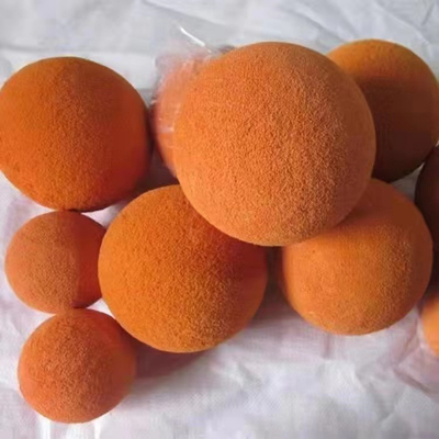 Bộ phận bơm bê tông 2 inch, Quả cầu làm sạch bằng bọt biển để làm sạch