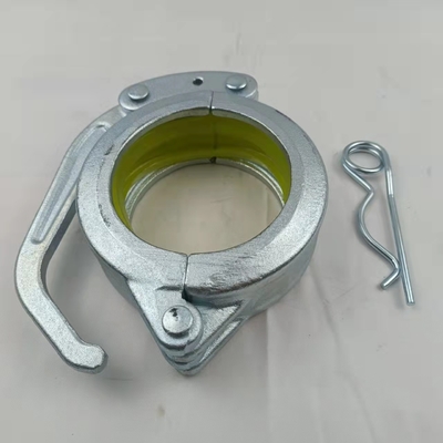 Bộ phận máy bơm bê tông DN125 Schwing Kẹp ống bê tông 6 inch cho máy bơm xe tải