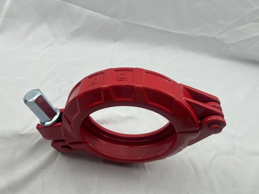 Kẹp bơm bê tông rèn hạng nặng 5 inch mạ kẽm màu
