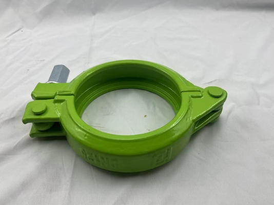 Bộ phận bơm bê tông Putzmeister áp suất cao DN125mm 5 inch Kẹp ống bơm bê tông