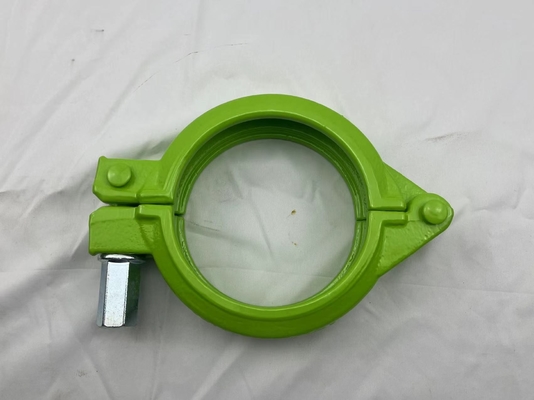 Kẹp bơm bê tông rèn hạng nặng 5 inch mạ kẽm màu