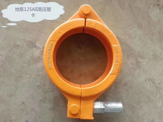 Kẹp bơm bê tông bằng thép không gỉ Kẽm mạ màu cho đường ống