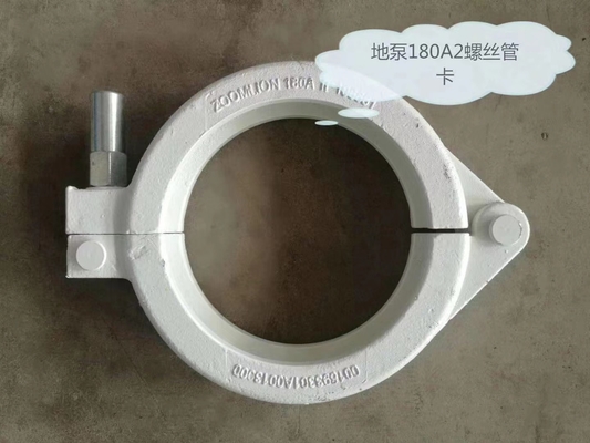 Kẹp bơm bê tông bằng thép không gỉ Kẽm mạ màu cho đường ống