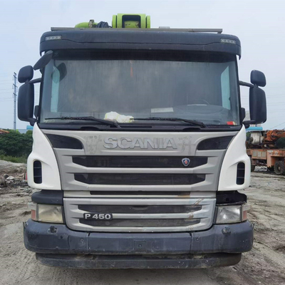 Bộ điều khiển từ xa Xe bơm bê tông bùng nổ được sử dụng 4 trục