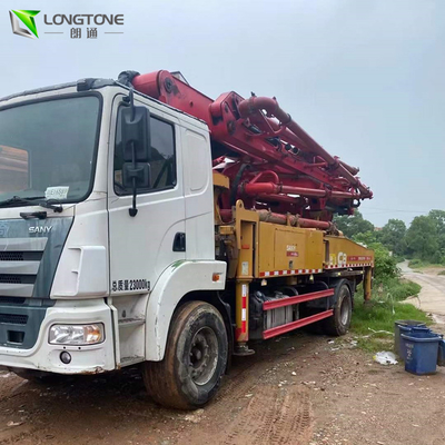 Máy bơm bê tông xe tải 180m³ đã qua sử dụng, Xe bơm bê tông diesel có bùng nổ