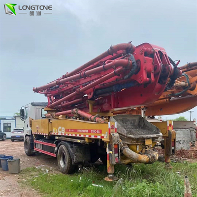 Máy bơm bê tông xe tải 180m³ đã qua sử dụng, Xe bơm bê tông diesel có bùng nổ