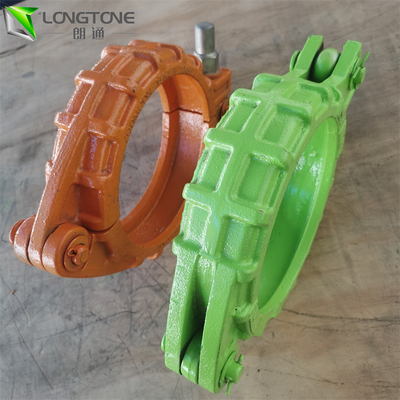 Dn125 Snap Gắn máy bơm bê tông Khớp nối trục vít cho khớp nối ống