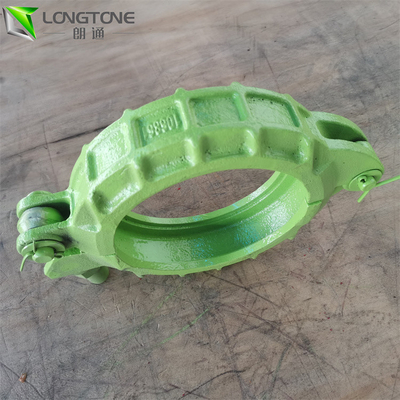 Dn125 Snap Gắn máy bơm bê tông Khớp nối trục vít cho khớp nối ống