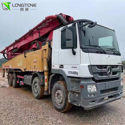 Máy trộn bê tông Iveco tùy chỉnh Máy bơm bê tông cũ 120M³ / H 550L