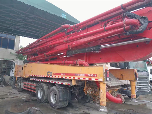 Máy bơm bê tông đã qua sử dụng 300 KW, Xe tải băm đã qua sử dụng di động