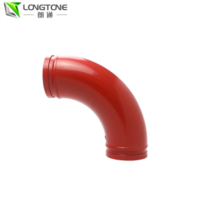 Bộ phận bơm bê tông uốn cong Sany, Đúc đôi tường khuỷu DN125 X R1000 / 500 X 45