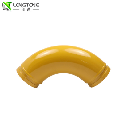 Schwing Dn125 Ống bê tông Ống khuỷu tay đôi Bề mặt sơn tường