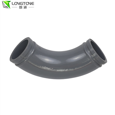 Ống bơm bê tông hàn uốn cong 4,5mm Thikness Twin Wall Elbow