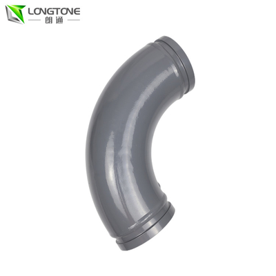 Ống bơm bê tông cong Longtone DN125 * 90D Cánh tay đôi tường