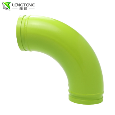 4,5mm Thikness Zoomlion Bộ phận bơm bê tông Ống uốn cong khuỷu tay R1000 R500