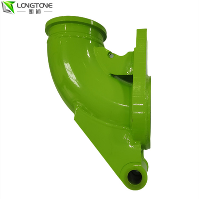 DN100 DN125 Bản lề uốn cong ống đôi tường cho máy bơm bê tông