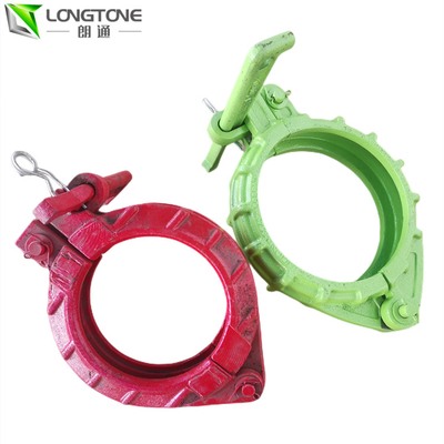 Bộ phận máy trộn bê tông Bolt Lắp ráp Khớp nối kẹp 5 inch