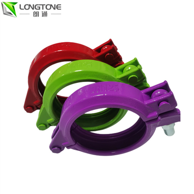 Bộ phận máy bơm bê tông Schwing mạ kẽm bền Bộ kẹp ống bê tông DN125mm