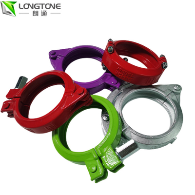 Bộ phận máy bơm bê tông gang Schwing Kẹp khớp nối ống DN100