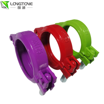 Bộ phận máy bơm bê tông gang Schwing Kẹp khớp nối ống DN100