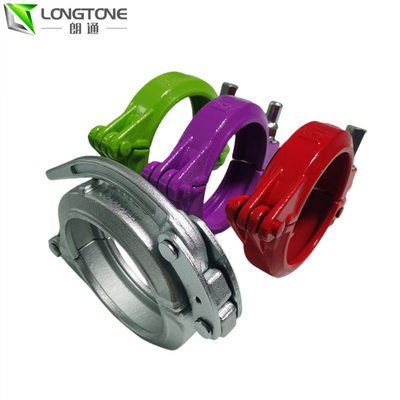 DN125 Kẹp ống bơm bê tông Rèn thép kẹp ống cao su