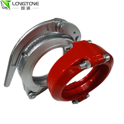 Khớp nối ống kẹp ống bơm bê tông 5INCH DN125 rèn cho ống cao su