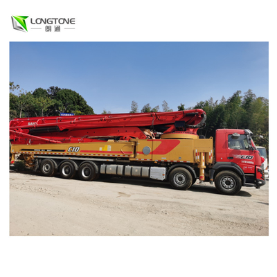 Đức sản xuất xe tải bơm bê tông đã qua sử dụng Putzmeister 56m với khung gầm Benz