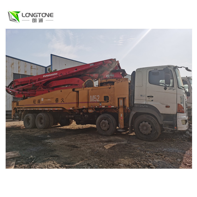 Xe bơm bê tông Putzmeister đã qua sử dụng có chiều dài 37/42 / 52m với số giờ làm việc ít hơn