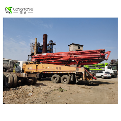 Máy Bơm Bê Tông Gắn Xe Tải Putzmeister 52m 4 Trục