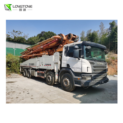 Xe tải bơm bê tông Schwing 52m Giá bơm bê tông Boom