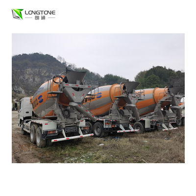 Xe trộn bê tông xi măng Howo Trung Quốc đã qua sử dụng 8m3 10m3 12m3 6x4