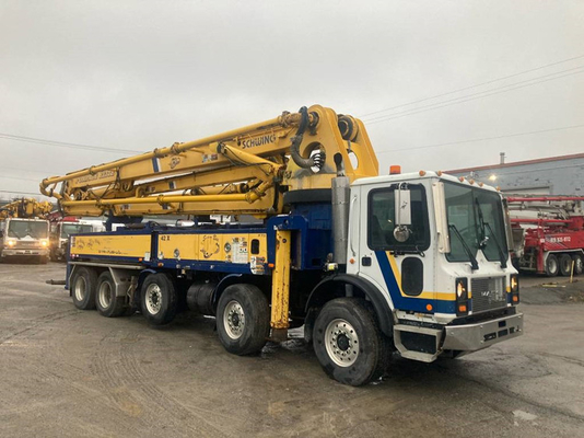 Xe tải bơm bê tông cần trục khớp nối HB56K 56m thương hiệu hàng đầu
