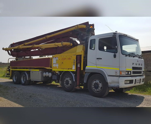 Xe tải bơm bê tông cần trục khớp nối HB56K 56m thương hiệu hàng đầu