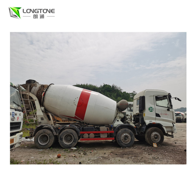 Máy trộn bê tông cũ tự động hạng nặng với máy bơm chạy bằng động cơ diesel