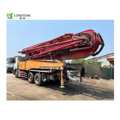 Máy bơm bê tông gắn trên xe tải Sany với 24m 36m 56m 59m Max. Chiều cao giao hàng