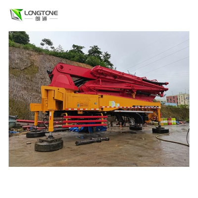 Máy bơm bê tông gắn trên xe tải 2019 không có xe tải