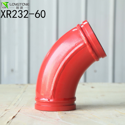 Khuỷu tay ống bê tông DN125 DN150 Giảm trọng lượng Màu đỏ trắng màu vàng