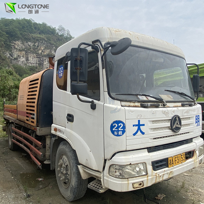 Vận chuyển tốc độ cao Máy bơm đường bê tông đã qua sử dụng Máy bơm bê tông thành phố HBT90.18.199RSU