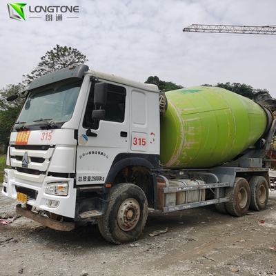 Thùng trộn 10m3 Máy trộn xi măng Hino 700 Xe trộn bê tông đã qua sử dụng