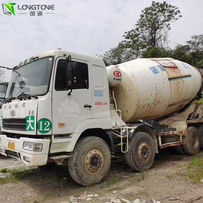 Thùng trộn 10m3 Máy trộn xi măng Hino 700 Xe trộn bê tông đã qua sử dụng