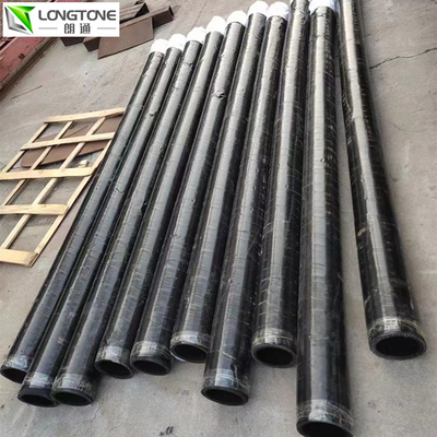 Bộ phận máy bơm bê tông dẫn điện 64mm Ống cao su xả cao su Ống thổi cát
