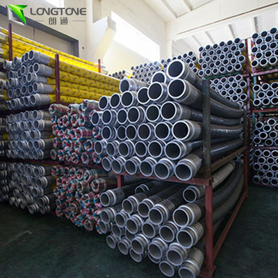 Các bộ phận của máy trộn bê tông linh hoạt Chống mài mòn Ống cao su bơm bê tông 6 inch