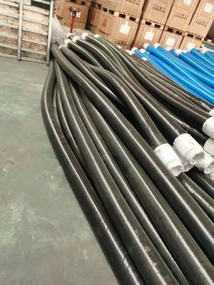 Bộ phận máy bơm bê tông dẫn điện 64mm Ống cao su xả cao su Ống thổi cát